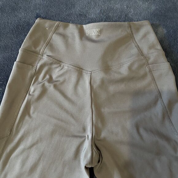 Victorias Secret PINK Active Small Gray Athletic Leggings With Pockets Women's - Picture 5 of 7